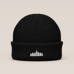 Skyline Fisherman Beanie (Black)