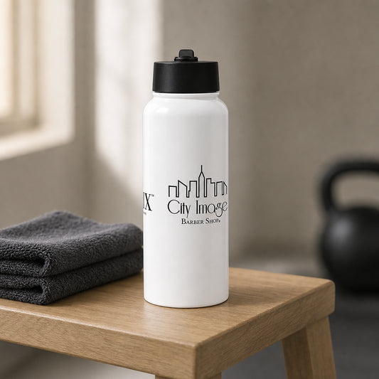 City Image x MMIX stainless steel water bottle lifestyle photo
