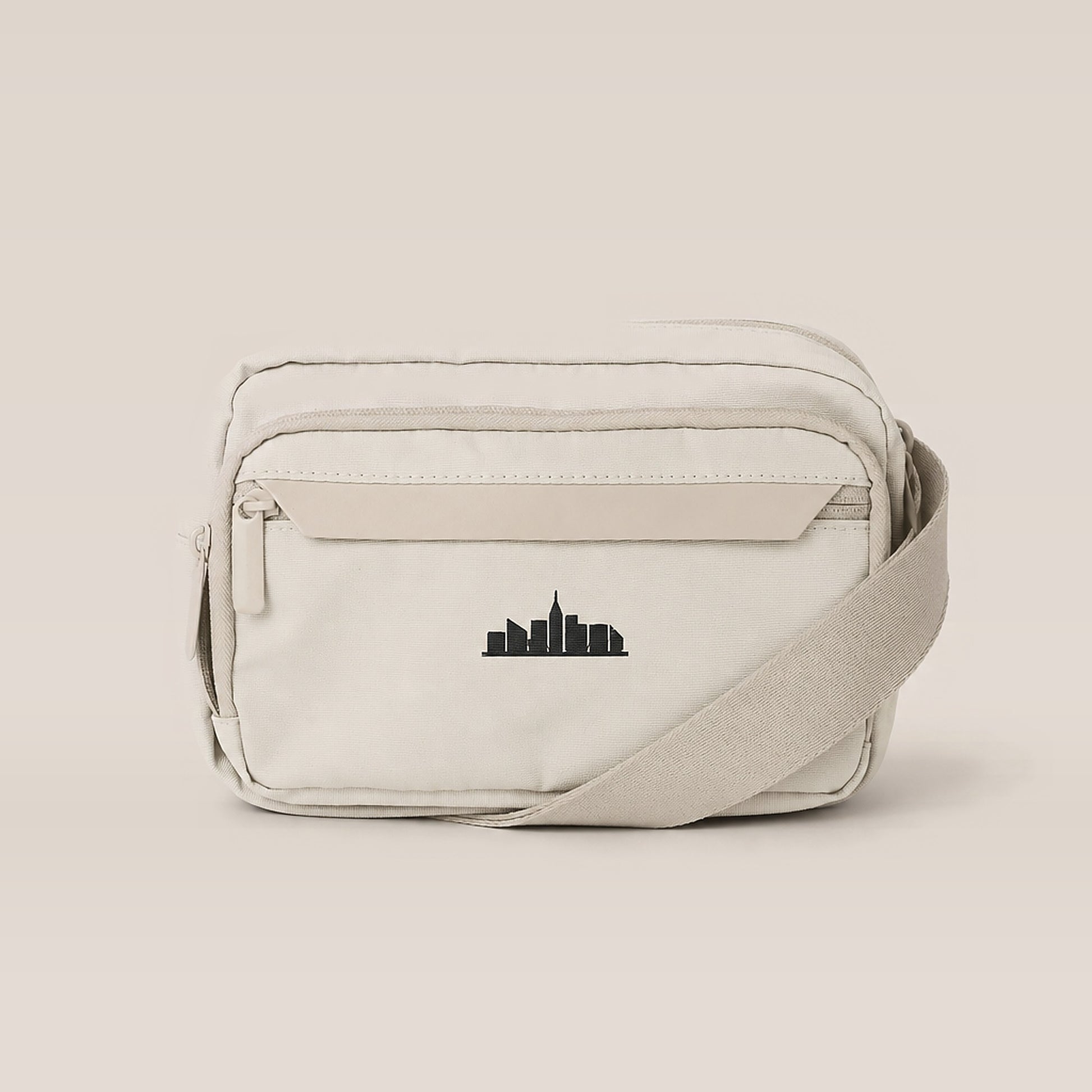 Skyline Cross Body Bag (Stone) — front