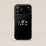 City Image Logo iPhone® Case (Black)