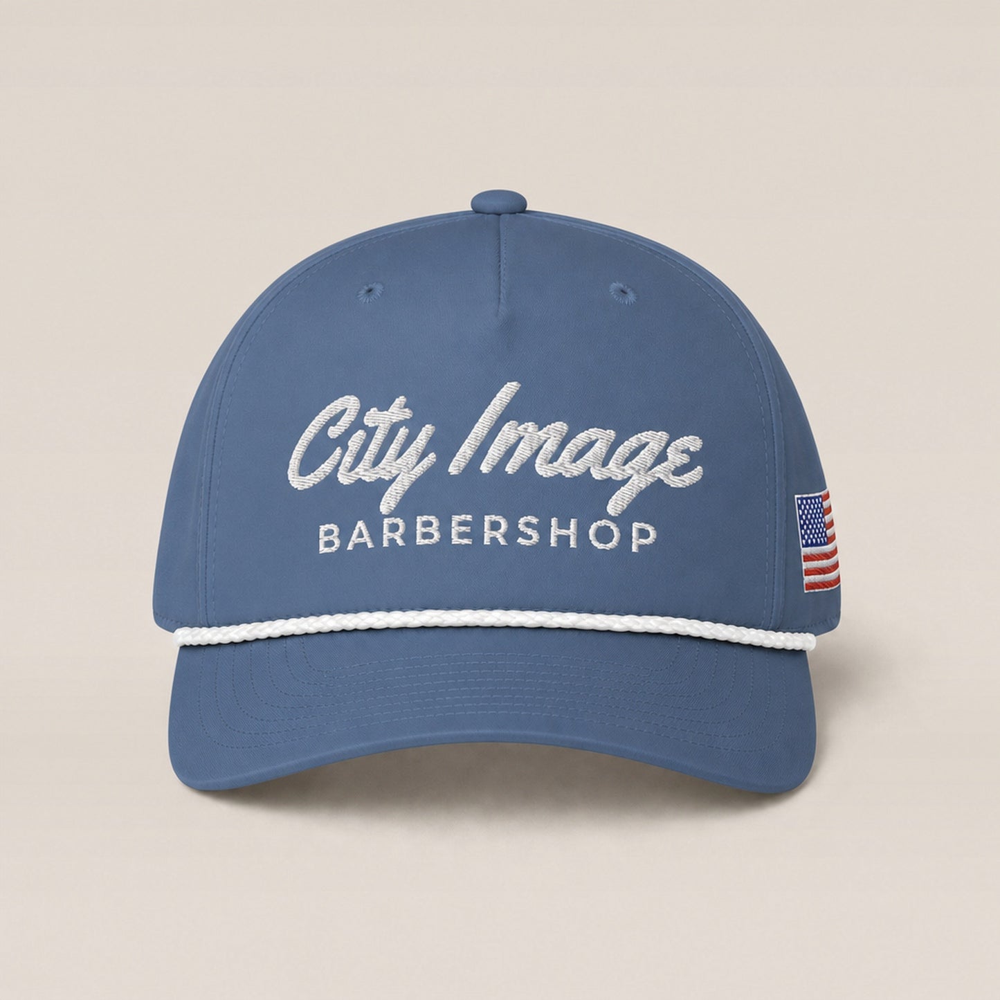 City Image Rope Cap (Blue) — front