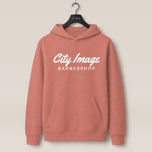 City Image Script Hoodie (Dusty Rose)