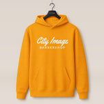 City Image Script Hoodie (Gold)