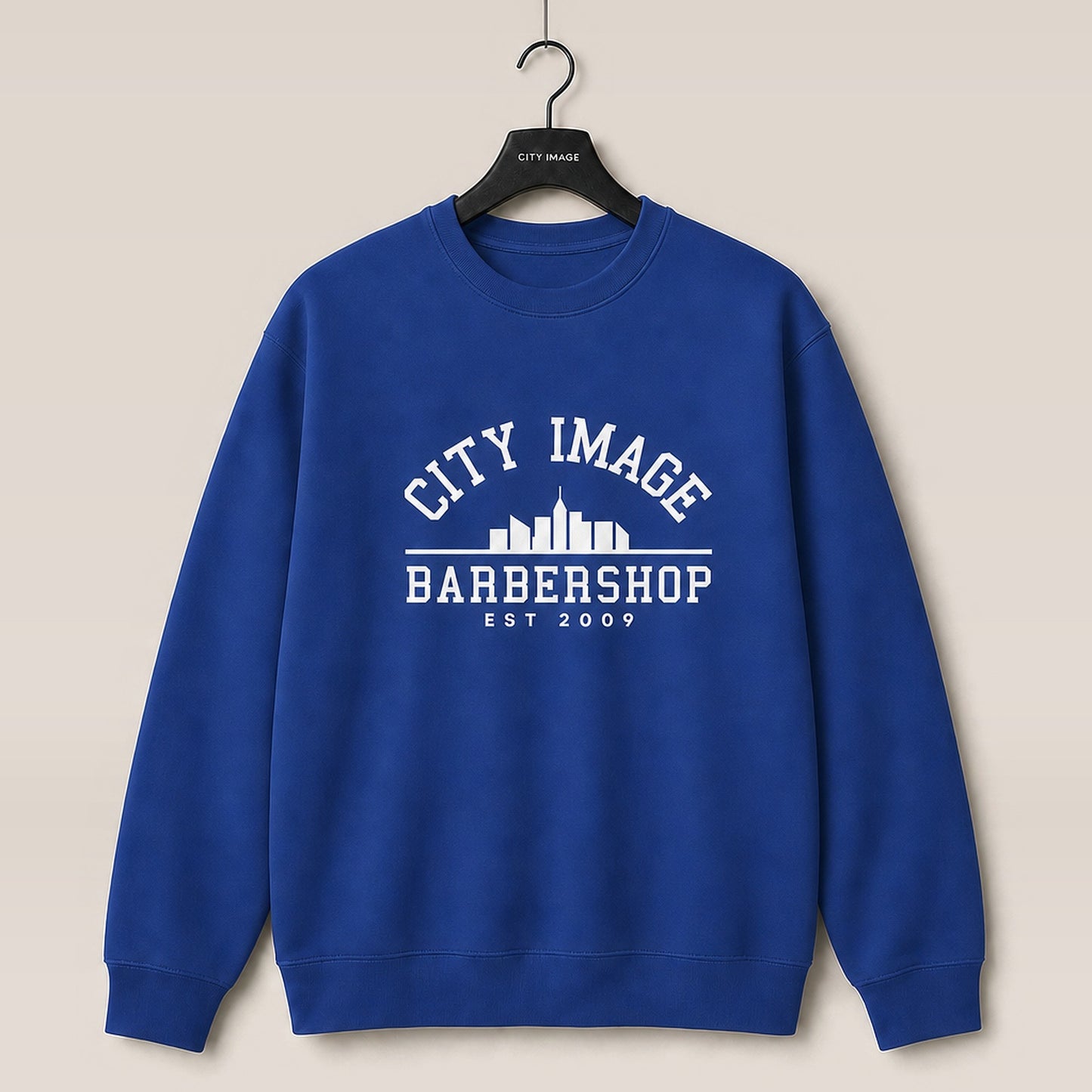 City Image College Crewneck Sweatshirt (Team Royal) — front
