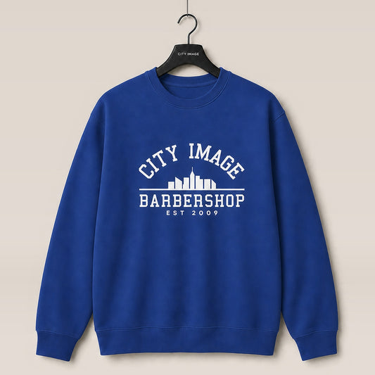 City Image College Crewneck Sweatshirt (Team Royal) — front