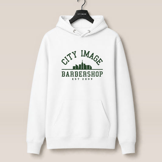 City Image College Hoodie (White) — front