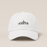 Skyline Dad Hat (White)