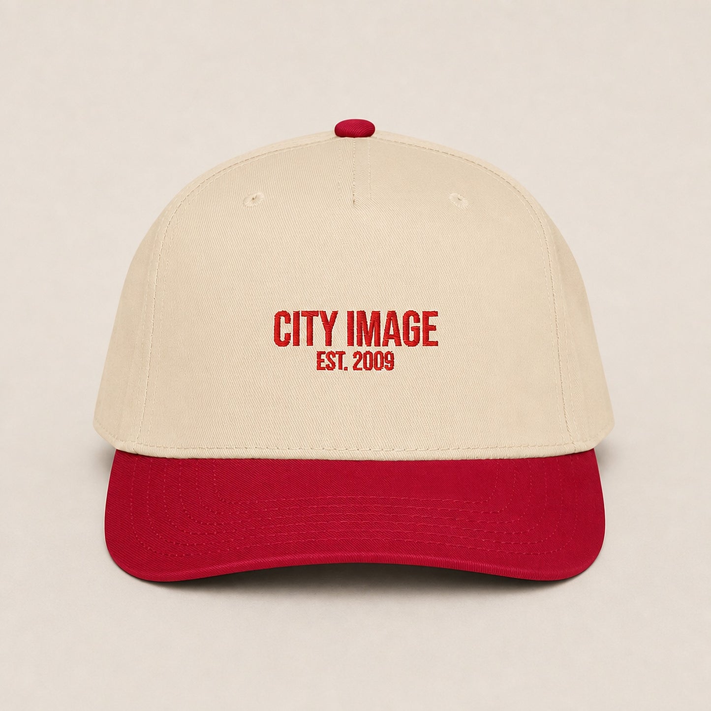 City Image Est. 2009 Cap (Red/Natural) studio