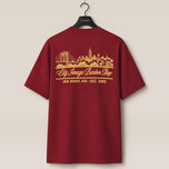 City Image Skyline Heavyweight Tee (Brick Red)