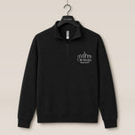 City Image 1/4 Zip (Black)
