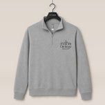 City Image 1/4 Zip (Carbon Grey)