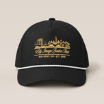 City Image Skyline Rope Cap (Black/White)