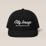 City Image Script Trucker Cap (Black)