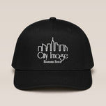 City Image Logo 5 Panel Cap (Black)