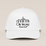City Image Logo 5 Panel Cap (White)