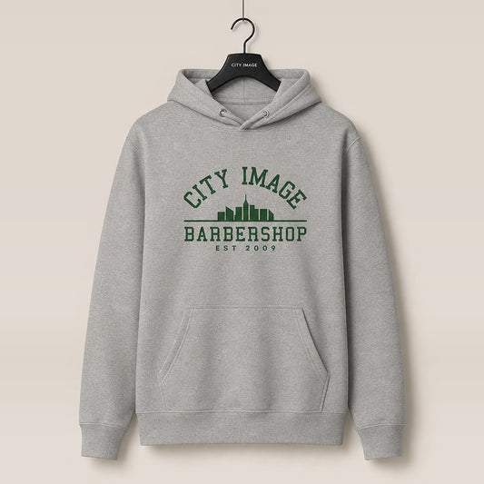 City Image College Hoodie (Carbon Grey) — front