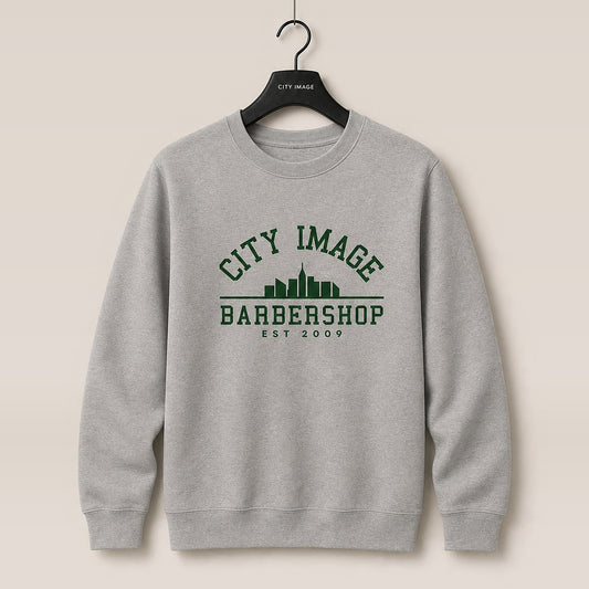 City Image College Crewneck Sweatshirt (Carbon Grey) — front