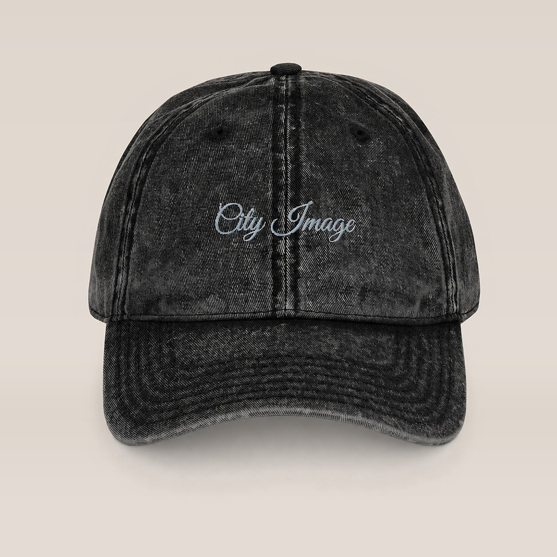 City Image Vintage Dad Cap — front