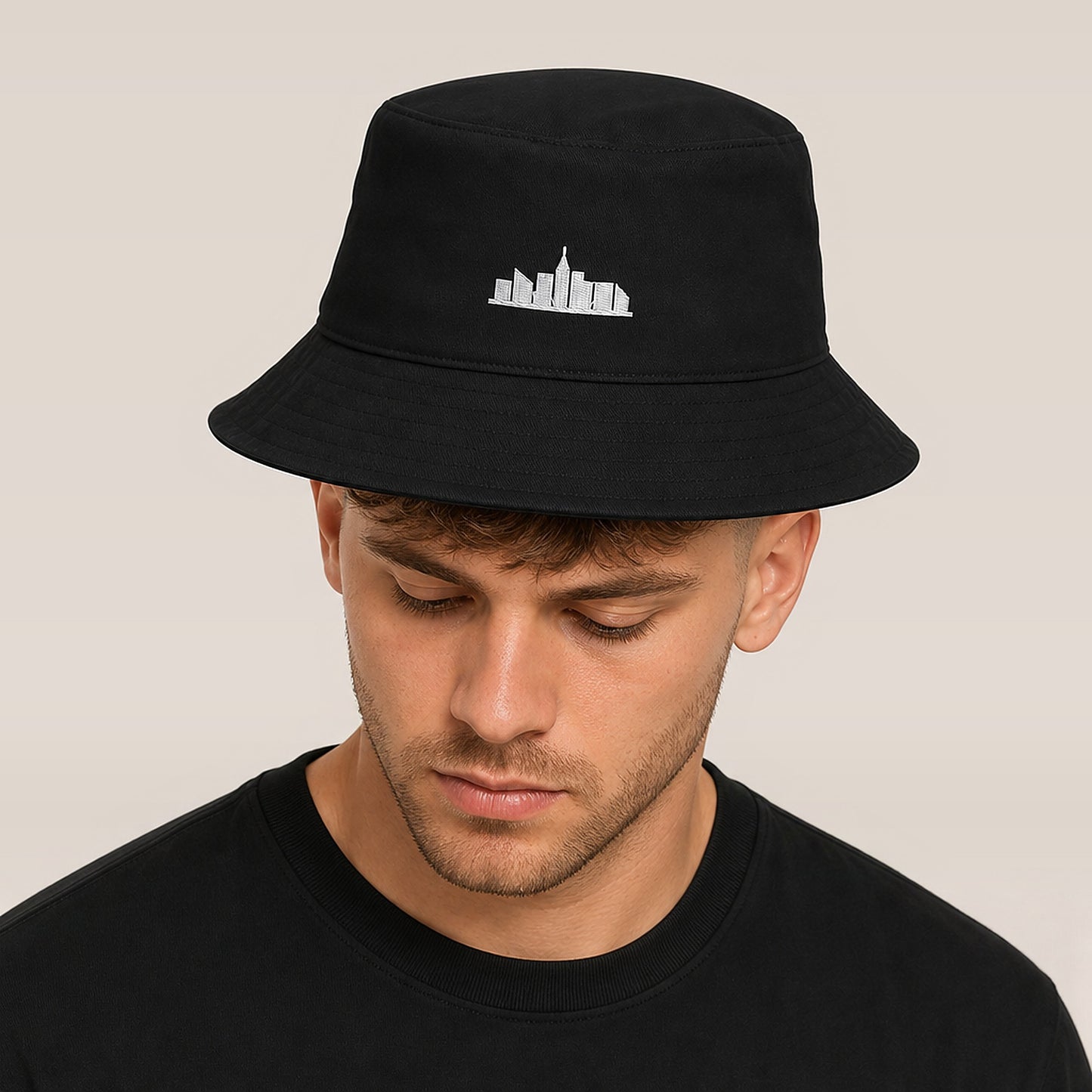 City Image Bucket Hat — on model