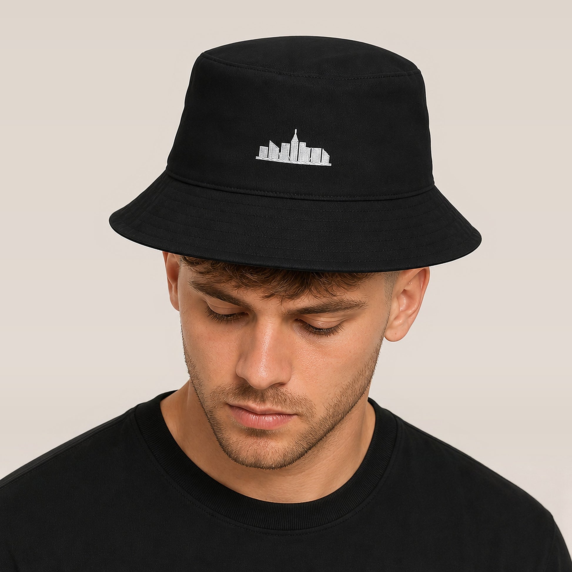 City Image Bucket Hat — on model