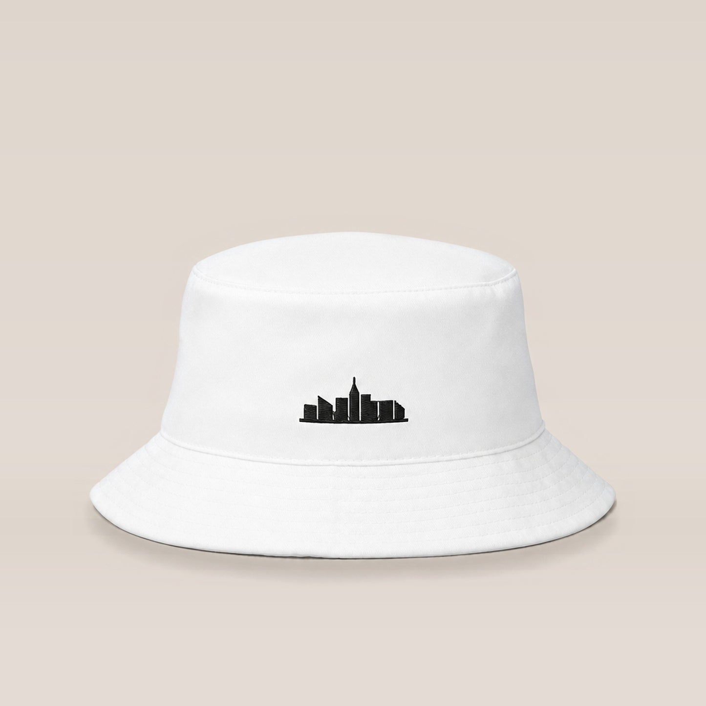 City Image Bucket Hat (White) — front
