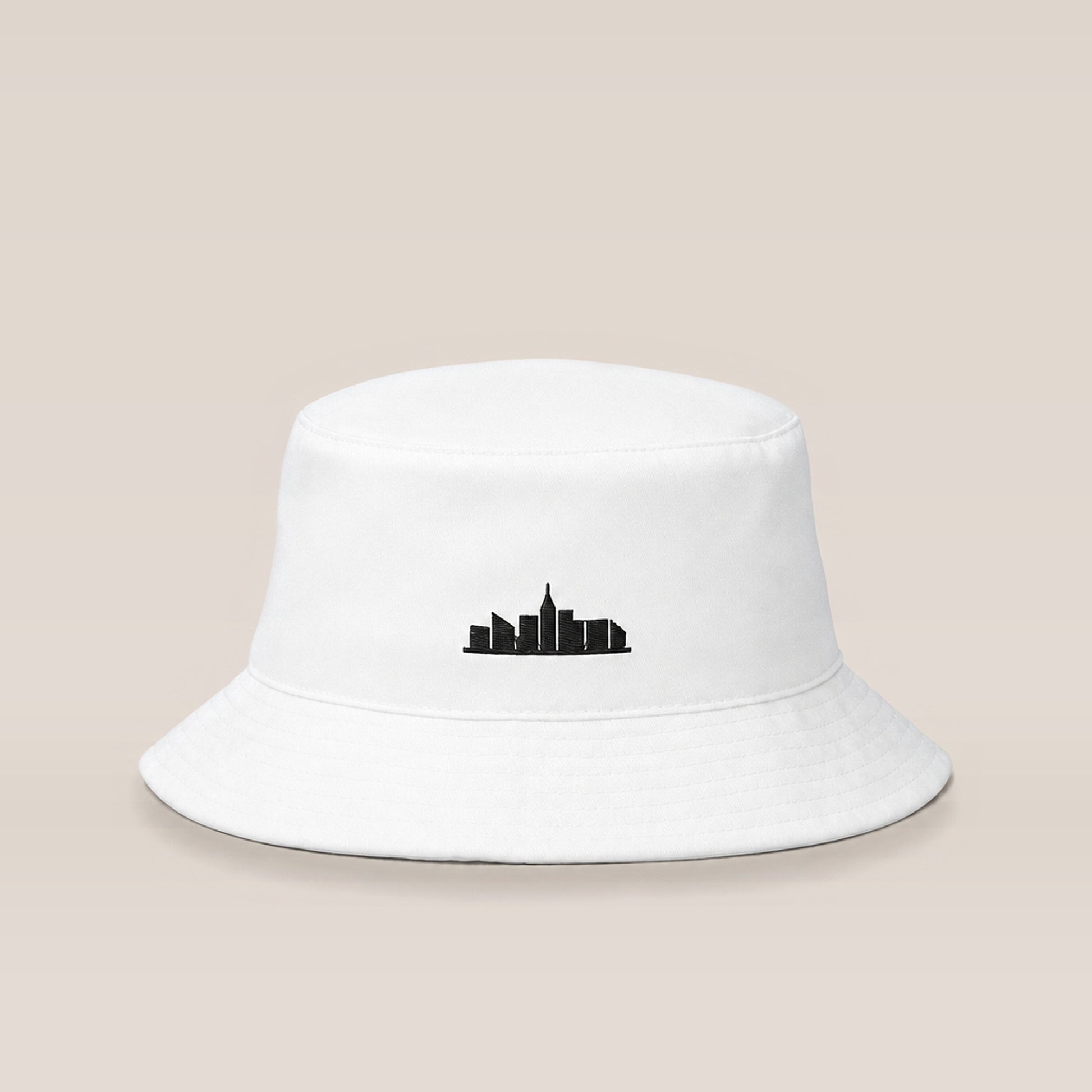 City Image Bucket Hat (White) — front