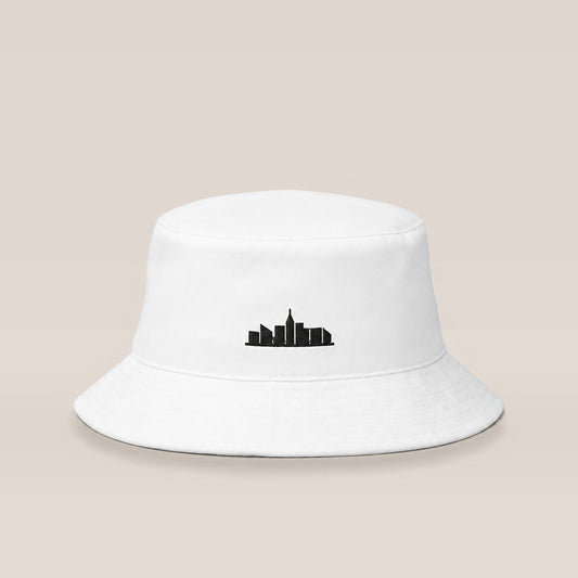 City Image Bucket Hat (White) — front