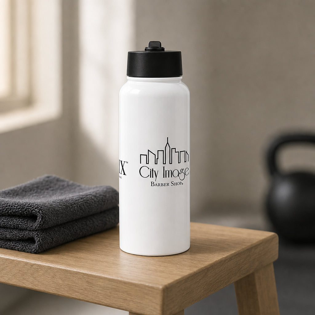 City Image x MMIX stainless steel water bottle lifestyle photo